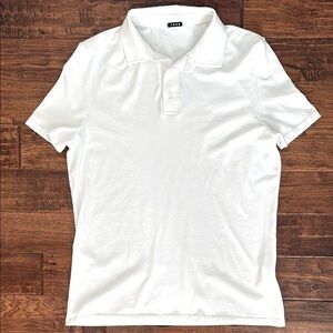 Sene White Polo Shirt, medium